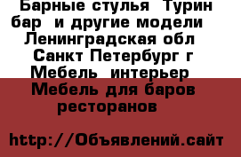 Барные стулья “Турин бар“ и другие модели. - Ленинградская обл., Санкт-Петербург г. Мебель, интерьер » Мебель для баров, ресторанов   